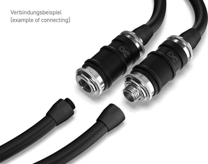 Actual product image Alphacool ANK ES quick-release fastener BLH1A PushIn Male AG