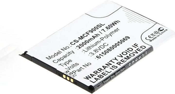 Immagine prodotto AGI Batteria compatibile con Mobistel Cynus F9 - Batteria - 2.000 mAh