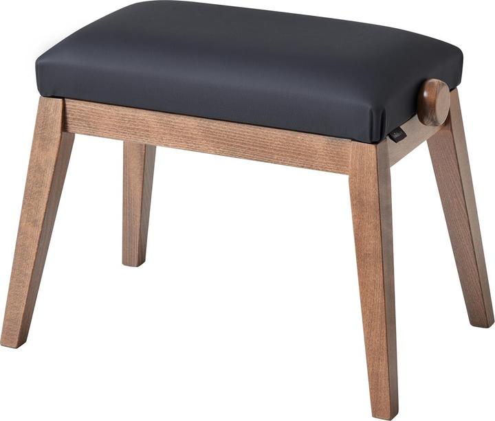 Immagine prodotto K&M 13945 Panca per pianoforte | panca in noce, seduta in velluto nero (Panca per pianoforte)