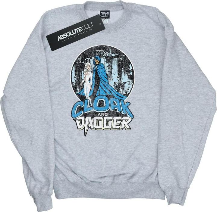 Actual product image Mens Cloak And Dagger Retro Sweatshirt (XL)