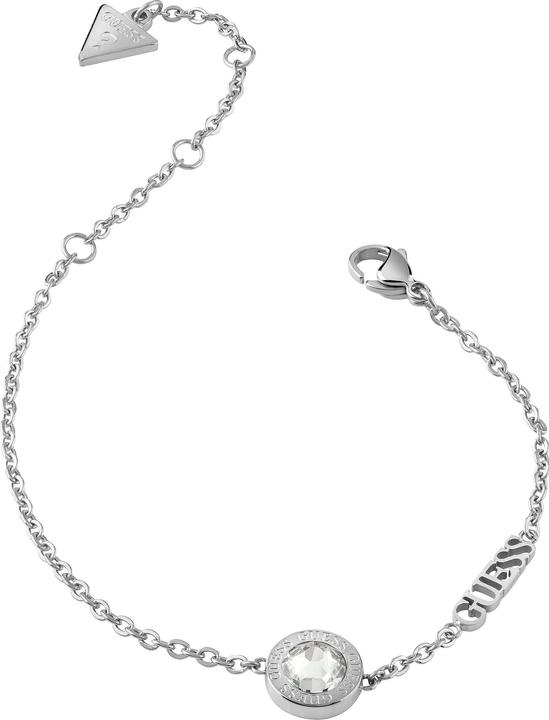 Image du produit Guess Bracelet en acier moderne Color My Day JUBB02246JWRH - Dimensions : 14.5 - 18.5 cm - S (14.60 cm, Acier inoxydable)