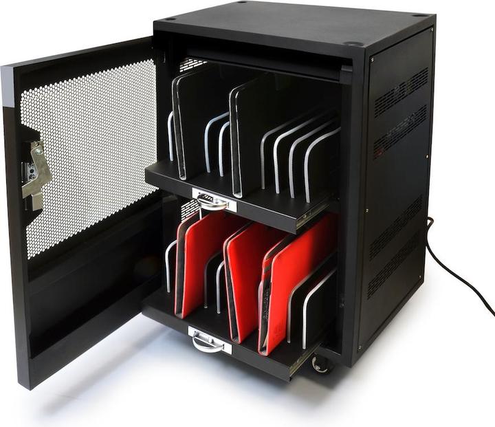 Port Designs Charging Cabinet 20 Units 901956 black, for tablets