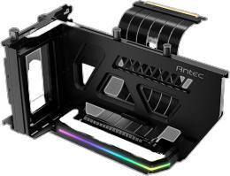 Antec Shift Black Vertical Adjustable Gpu Argb Bracket With