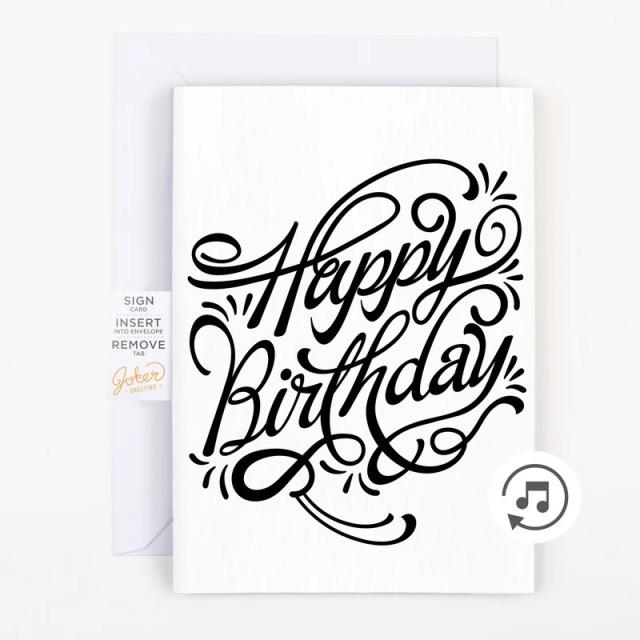Immagine prodotto TOP Biglietto di compleanno senza fine (1 pz.)