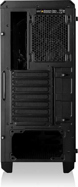Actual product image Modecom Oberon Pro - Midi Tower - PC - Black - ATX,ITX,Micro ATX - Home Office - 16.3 cm (ATX, mATX, Mini-ITX)