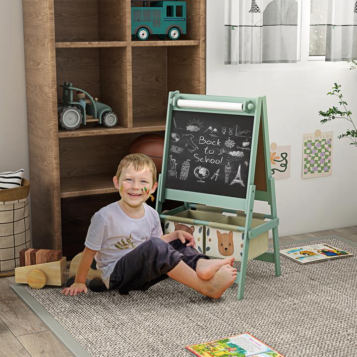 Actual product image Aiyaplay Children's board with paper roll and hanging bag