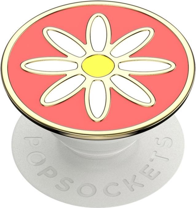 Enamel Quaint Daisy Coral