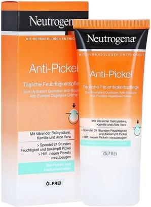 Actual product image Neutrogena Anti-Pimple Daily Moisturiser (50 ml, 24h cream)