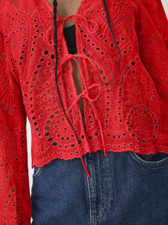 Image du produit Object Broderie Anglaise Blouse (42)
