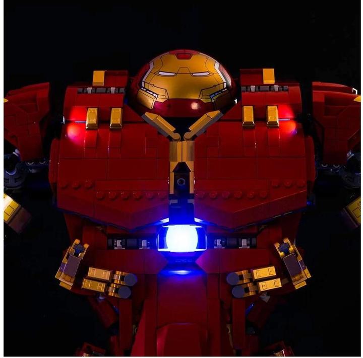 Actual product image Light my bricks LED Licht Set für LEGO 76210 Hulkbuster