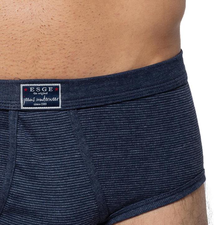 Produktbild ESGE 3er Pack - Feinripp Jeans Slip mit Eingriff (XL, 3er Pack)