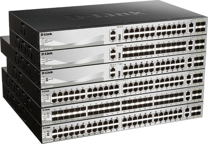 Immagine prodotto D-Link DLINK DGS-3130-30S/E 30Port L3 Fibra Gigabit Stack (30 Porti)