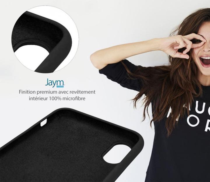 Produktbild Jaym Premium Silikonhülle, Schwarz Series (Samsung Galaxy S22 Ultra)