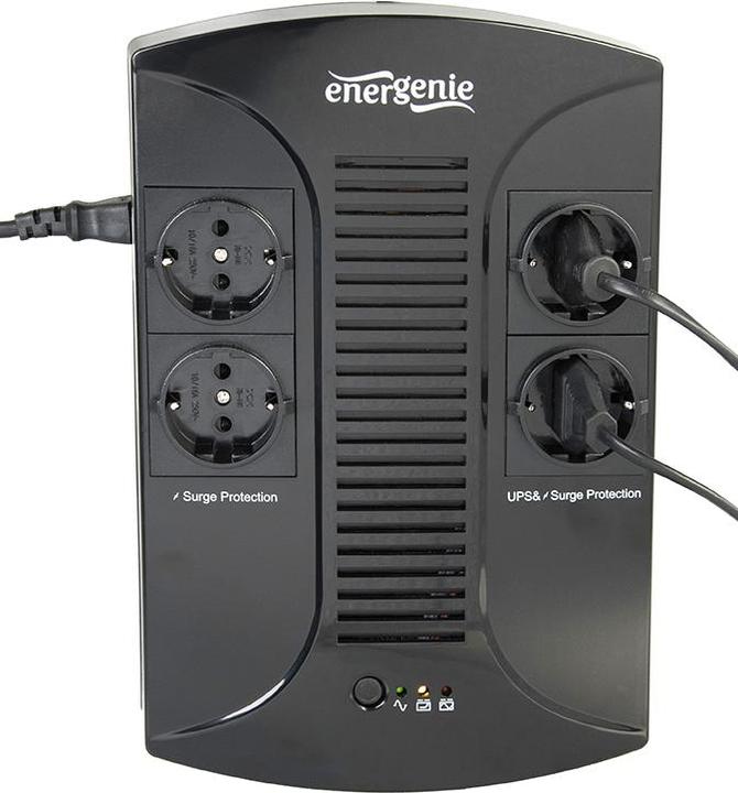 Produktbild Gembird EnerGenie EG-UPS-001 (650 VA, 390 W, Line-Interaktiv USV)