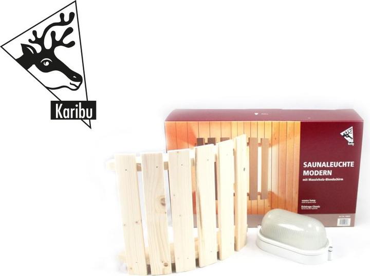 Actual product image Karibu Sauna light Modern