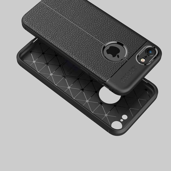 Immagine prodotto Cadorabo Copertura in TPU con struttura in similpelle (Apple iPhone 7, Apple iPhone SE (seconda generazione))