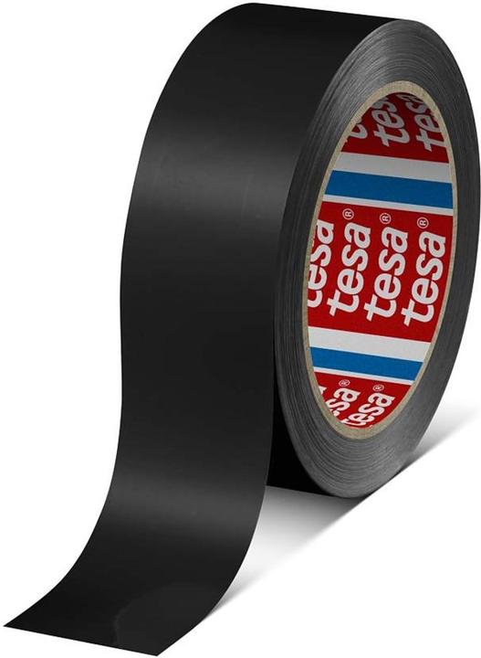 tesa Verpackungsklebeband 60404, 19 mm x 66 m, schwarz (19 mm)