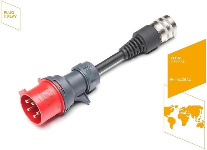 Actual product image Juice Technology Juice Booster 3 air Swiss Traveller Plus Set (Type 2, 11 kW, 16 A, CEE32 red, CEE16 red, CEE16 blue, Type 13, Type 2)