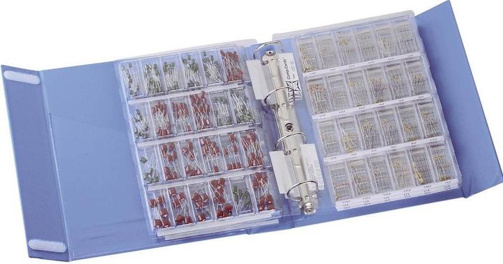 Immagine prodotto Nova Assortimento di condensatori elettrolitici Assortimento di componenti di pratica, 2070 parti