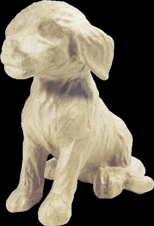 Actual product image Décopatch Cardboard figure dog 15x13x18 cm