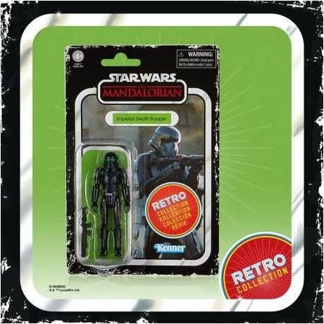 Image du produit Hasbro Collection Rétro Death Trooper Impérial 9,5 cm Grand Star Wars : The Mandalorian Actio...