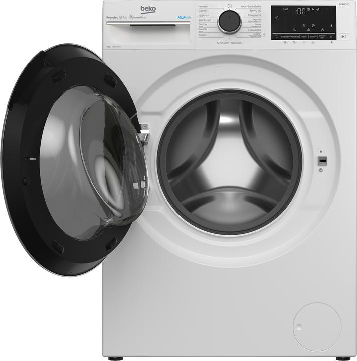 Actual product image Beko B5WFU58418W (8 kg, Left)