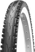 Actual product image Kenda Velo 26 x 1.95 50-559 Semislick 847 black tyre (26 x 1.95, 50-559)