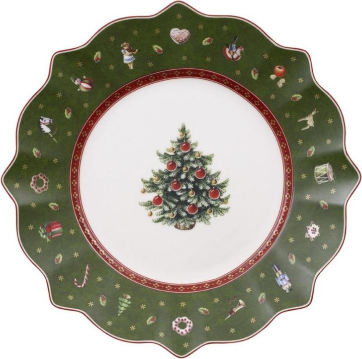 Frühstücksteller grün Toy's Delight (1 x, 24.50 cm)