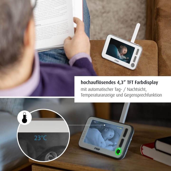 Image du produit Reer BabyCam XL (Vidéo et audio, 300 m)
