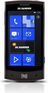 Actual product image LG E906 - Jil Sander Mobile - Black (16 GB, 3.80", 5 Mpx, 3G)