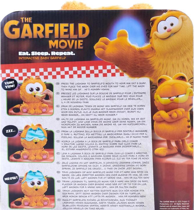 Actual product image Goliath Toys Garfield plush figure with sound Baby Garfield 31 cm (30 cm)
