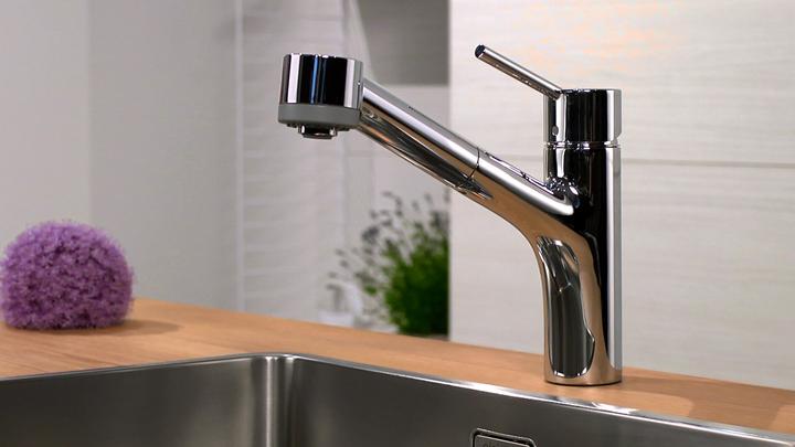 Produktbild hansgrohe Talis M52 Einhebel-Küchenarmatur 170, Ausziehbrause, 2 Strahlarten