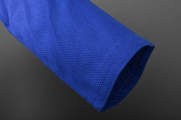 Immagine prodotto adidas Judogi Club Blau (Mit Schulterstreifen, Trainingsanzug (120 C)