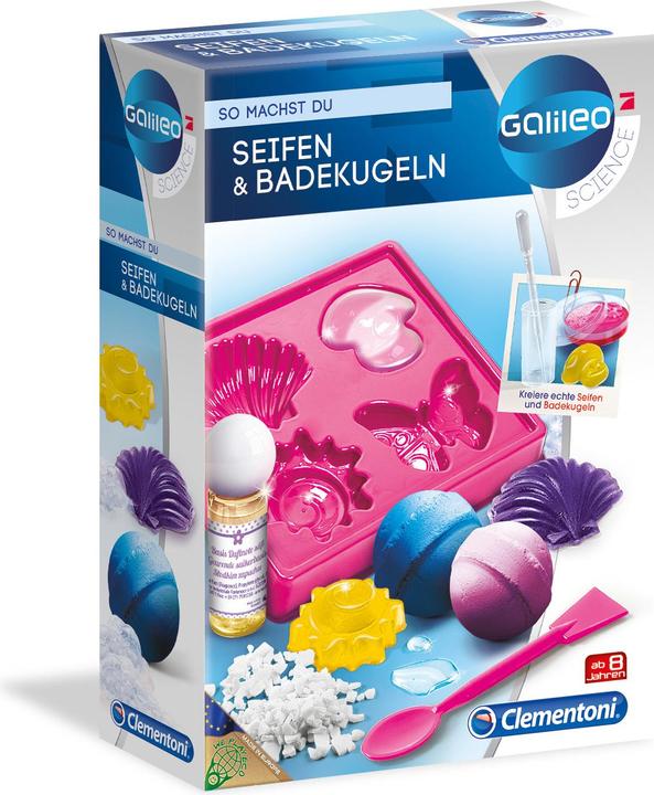 Produktbild Clementoni Seifen und sprudelnde Bomben