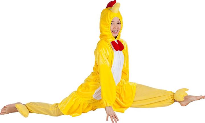 Actual product image Boland Chicken Child Costume: Plush Overall With Hood (140)