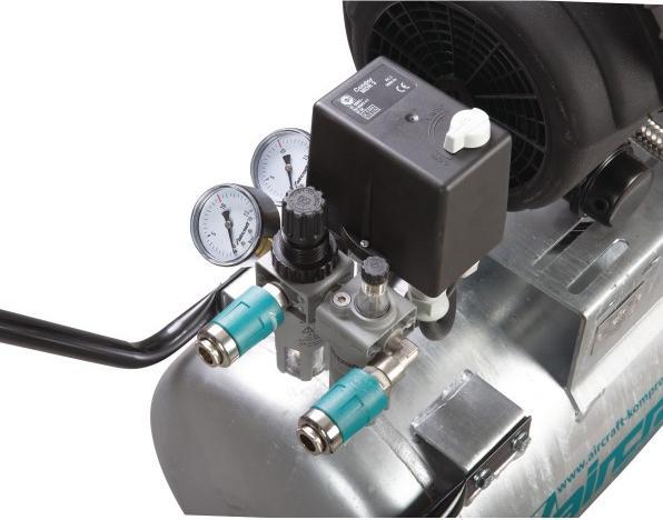 Actual product image Aircraft AIRPROFI 440/50 OF PRO piston compressor (6 bar, 50 l)