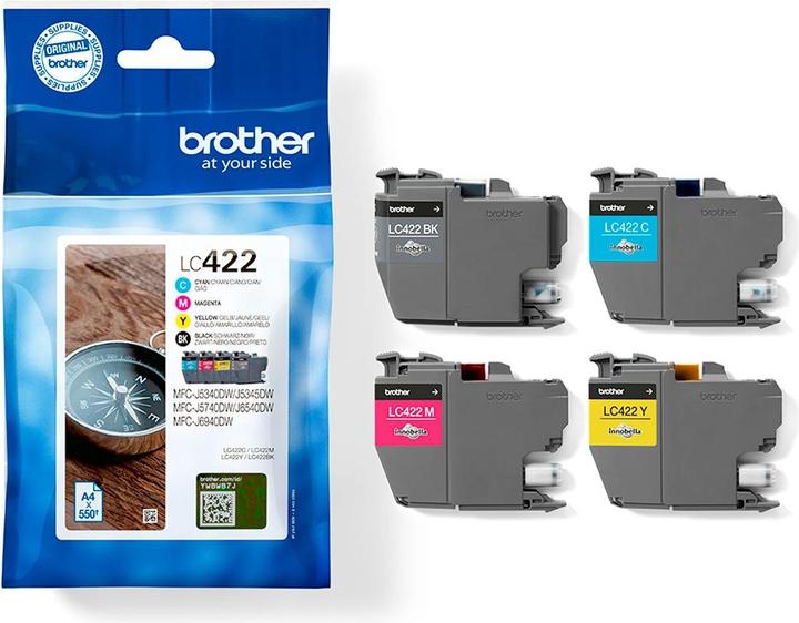 Immagine prodotto Brother e cartucce d'inchiostro Multipack Ciascuna cartuccia stampa fino a (M, FC, C, Y)