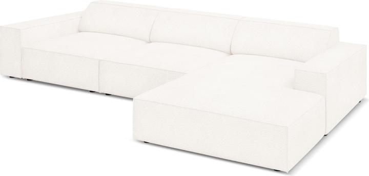 Actual product image Micadoni Boucle Right Corner Sofa, "Jodie", 4 Seats, 284x166x70Made in Europe (Corner sofa)