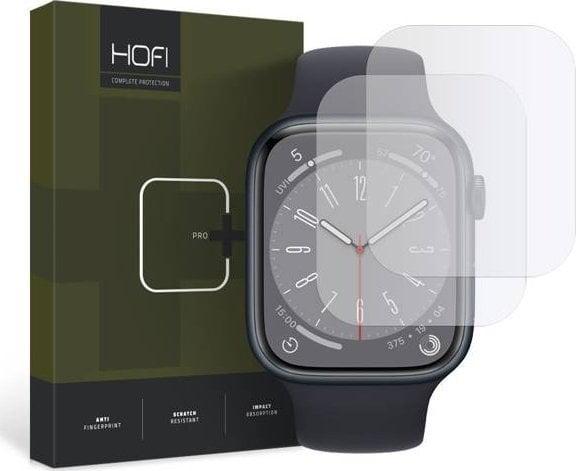 Produktbild Hofi FOLIA HYDROŻELOWA HYDROFLEX PRO+ 2-PACK APPLE WATCH 4 / 5 / 6 / 7 / 8 / SE (44 / 45 MM) CLEAR