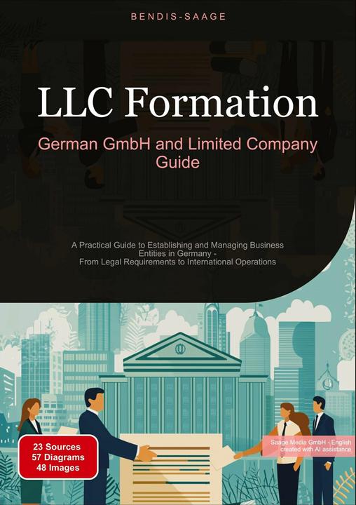 Produktbild LLC Formation: German GmbH and Limited Company Guide (Englisch, Bendis A. I. Saage - English, 2025)