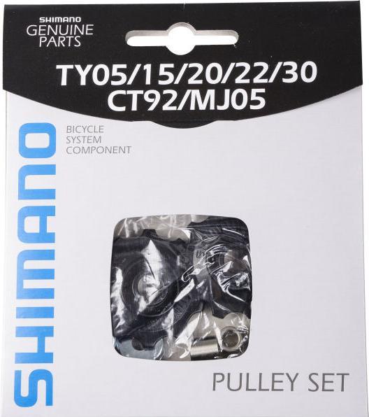 Actual product image Shimano Tourney guide + tensioner pulley set of 10 pairs