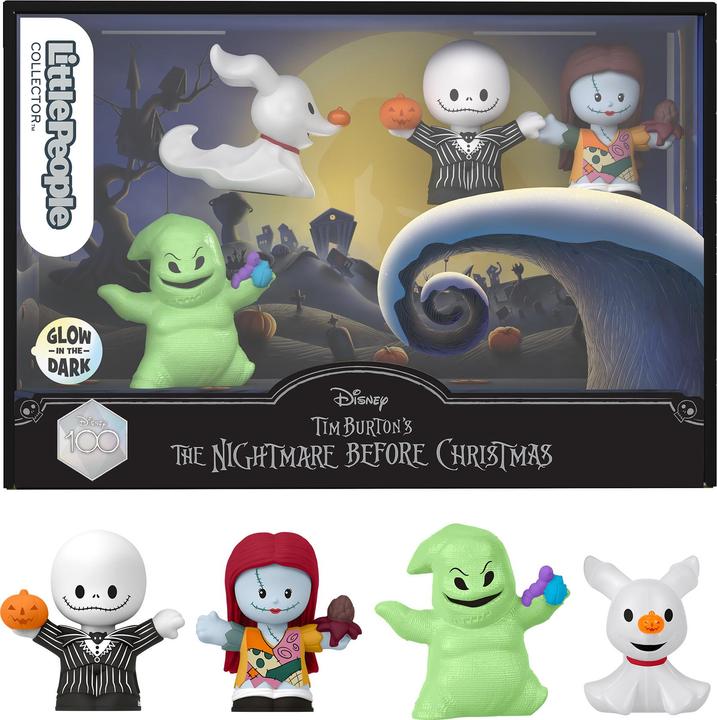 Actual product image Fisher-Price Little People Collector Disney Tim Burton's Nightmare Before Christmas