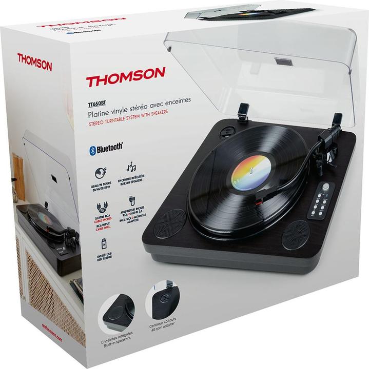 Immagine prodotto Thomson TT650BT - Platorello - Zwart
