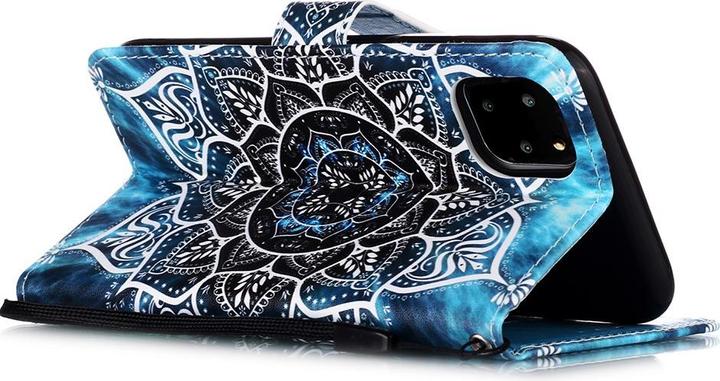 Produktbild Ueli Express iPhone 11 Pro Max Buch Etui Tasche mit Kartenfach Mandala (Apple iPhone 11 Pro Max)
