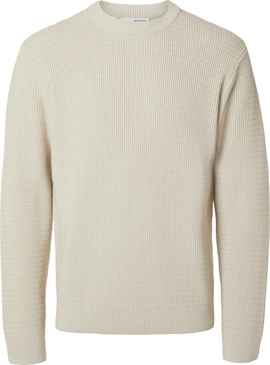 Produktbild Selected Homme Slhtheo Ls Knit Structure Crew Neck (L)