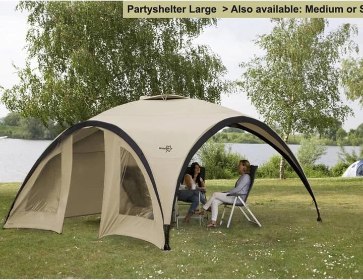 Image du produit Bo-Camp Abri de fête - Partytent Small - 3x3x2,18 mètres (300 cm, 300 cm)