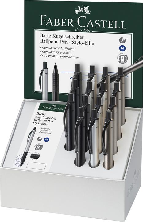 Immagine prodotto Faber-Castell Penne a sfera Basic 15x esp. ass (15 x)
