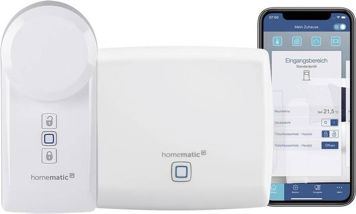 Actual product image Homematic IP Wireless door lock drive IP set door lock (Smartphone)