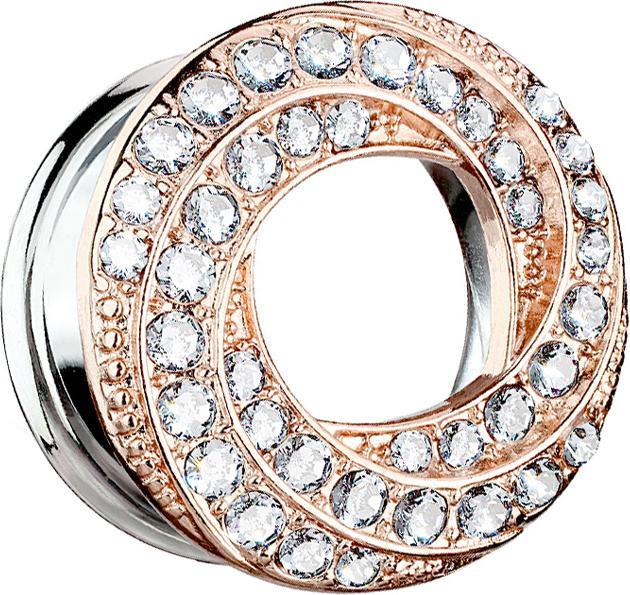 Produktbild Star Piercing Ball Closure Ring farbig (Chirurgenstahl 316L, Messing)