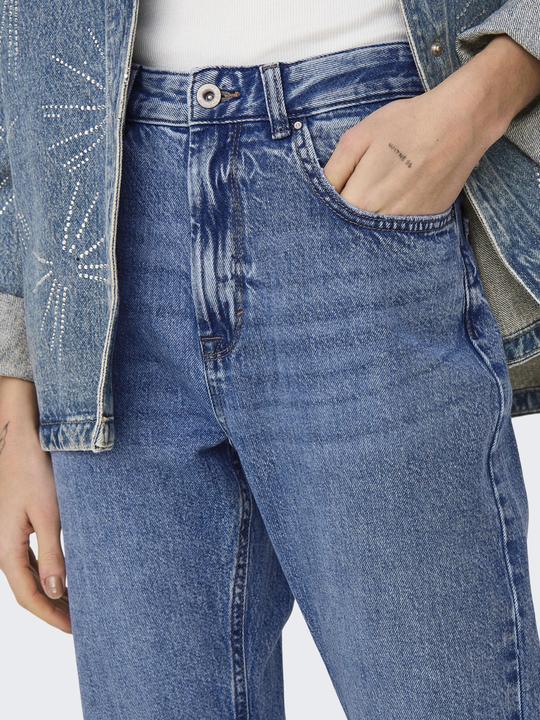 Image du produit Only ONLBILLIE Taille haute Coupe droite Jeans Straight-Fit jeans (W30/L34)